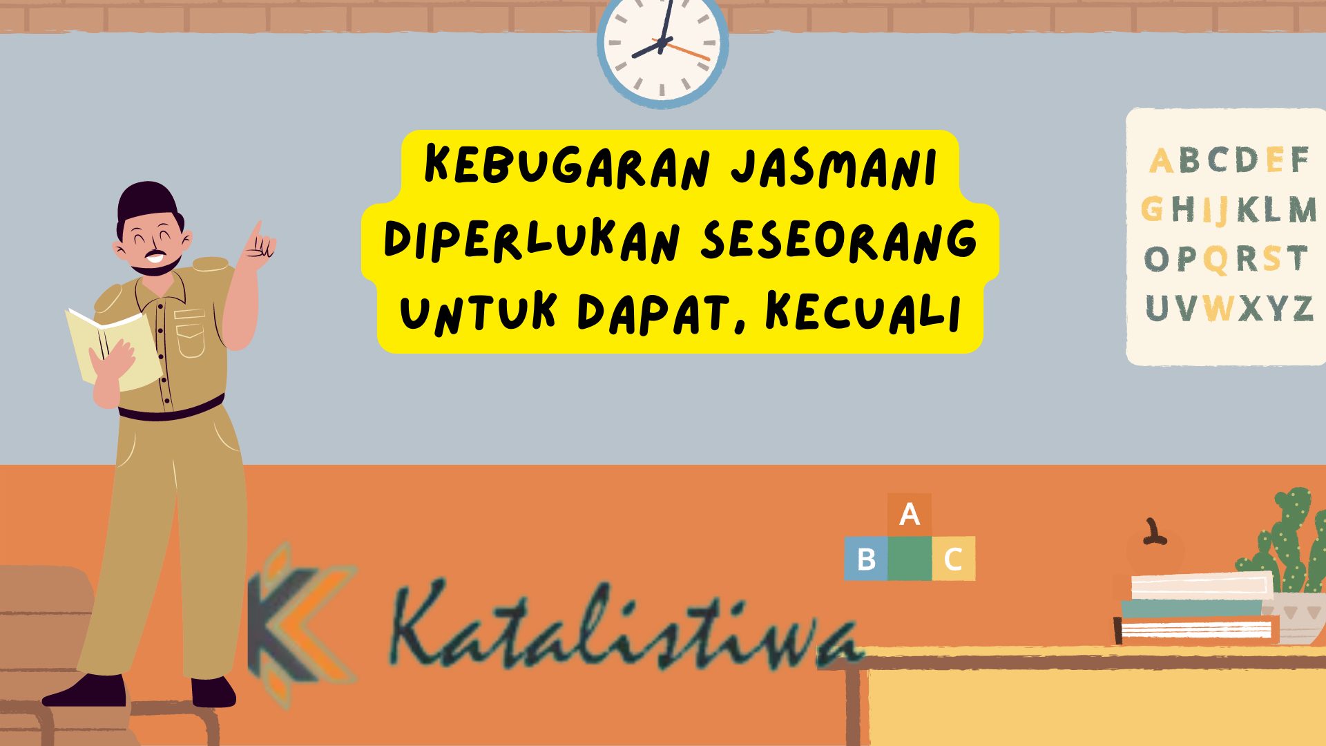 Kebugaran Jasmani Diperlukan Seseorang Untuk Dapat Kecuali