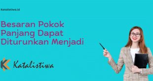 Besaran Pokok Panjang Dapat Diturunkan Menjadi​