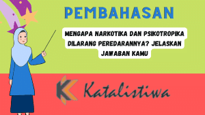 Mengapa Narkotika dan Psikotropika Dilarang Peredarannya? Jelaskan Jawaban Kamu