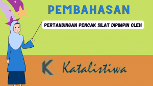 Pertandingan pencak silat dipimpin oleh