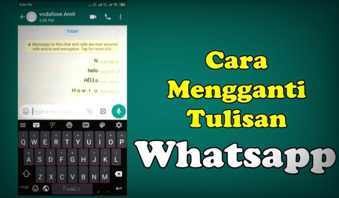 Aplikasi Merubah Teks Whatsapp Menjadi Berwarna