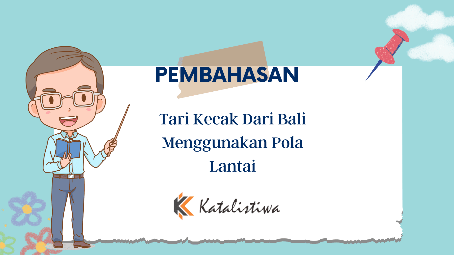 Tari Kecak Dari Bali Menggunakan Pola Lantai