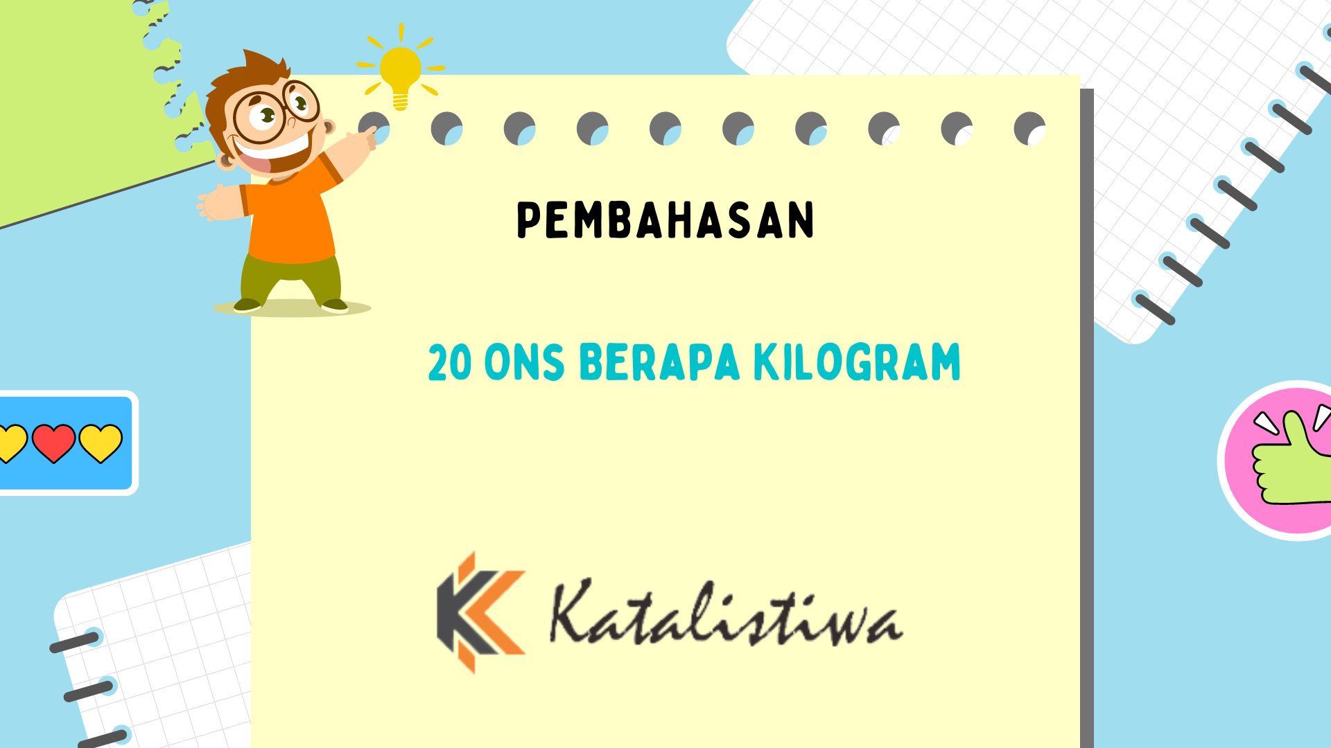 20 Ons Berapa Kilogram