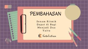 Senam Ritmik Dapat di Bagi Menjadi Dua Yaitu