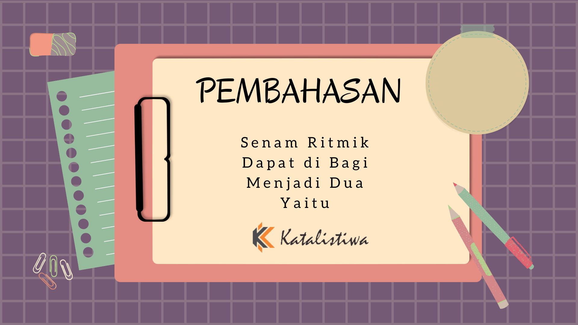Senam Ritmik Dapat di Bagi Menjadi Dua Yaitu