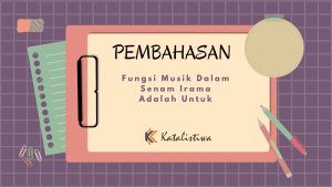 Fungsi Musik Dalam Senam Irama Adalah Untuk