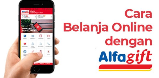 Cara Belanja di Alfagift