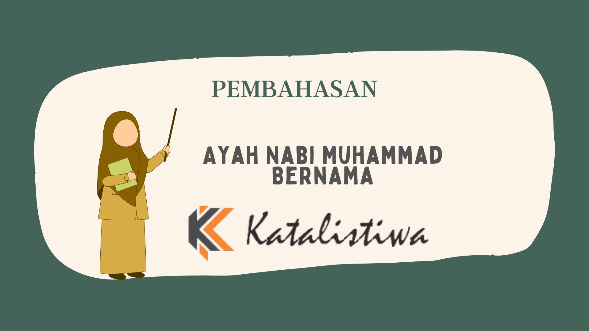 Ayah Nabi Muhammad Bernama