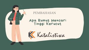 Apa Rumus Mencari Tinggi Kerucut