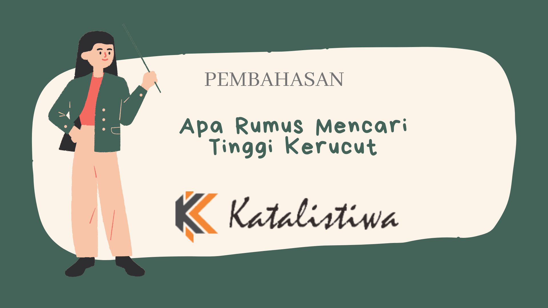 Apa Rumus Mencari Tinggi Kerucut