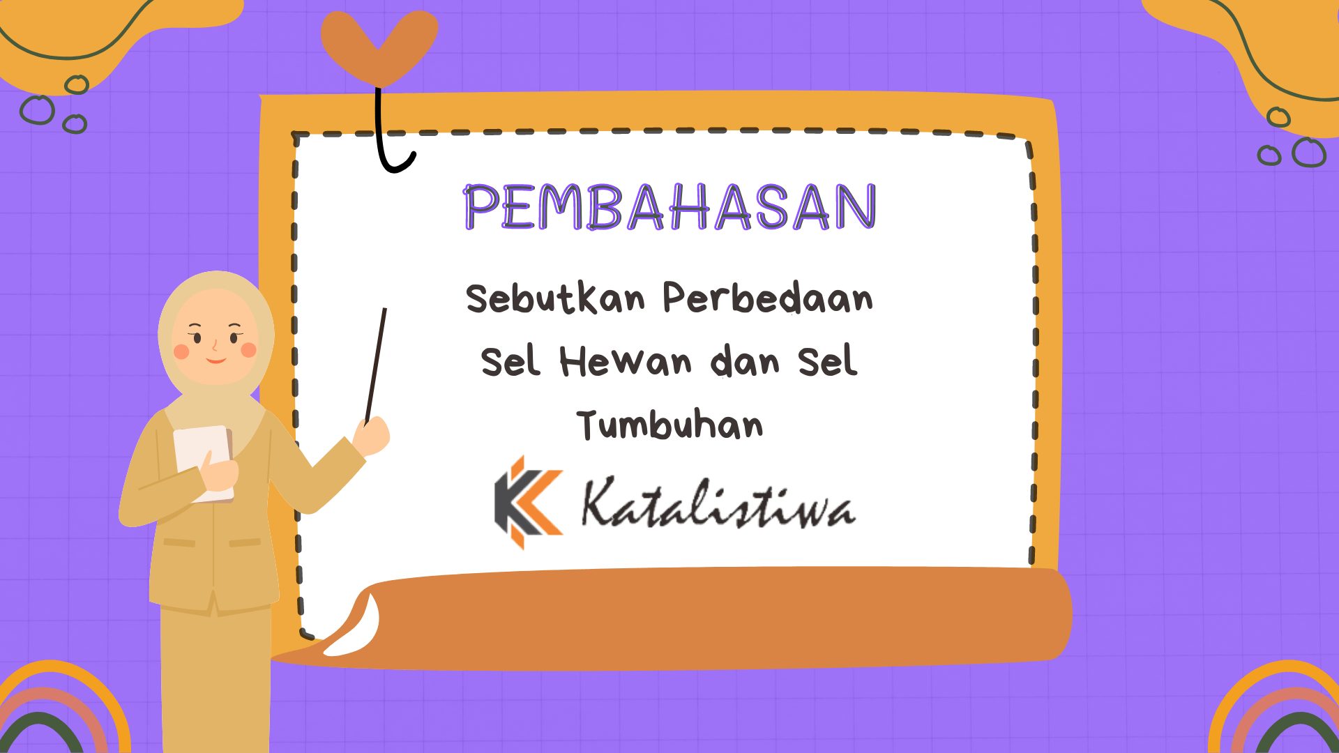 Sebutkan Perbedaan Sel Hewan dan Sel Tumbuhan