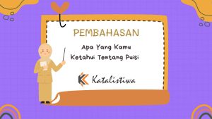 Apa Yang Kamu Ketahui Tentang Puisi