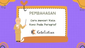 Cara Mencari Kata Kunci Pada Paragraf