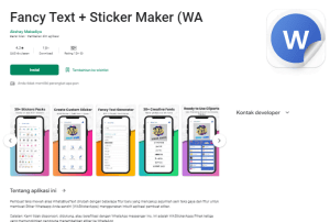Aplikasi Merubah Teks Whatsapp Menjadi Berwarna 2 Screenshot 123