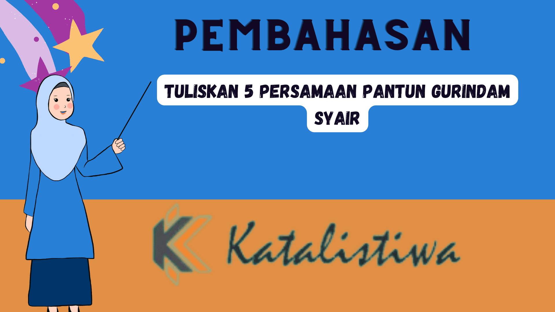 Tuliskan 5 Persamaan Pantun Gurindam Syair