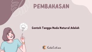Contoh Tangga Nada Natural Adalah