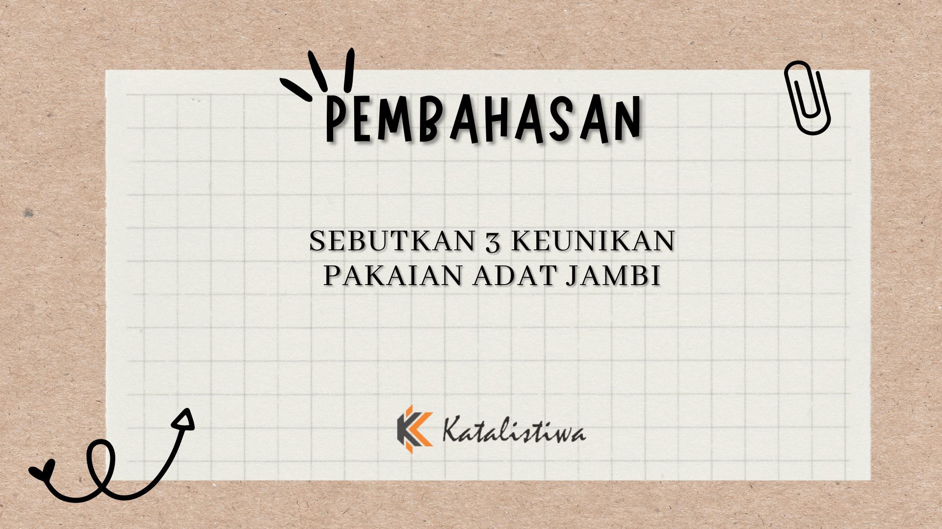 Sebutkan 3 Keunikan Pakaian Adat Jambi