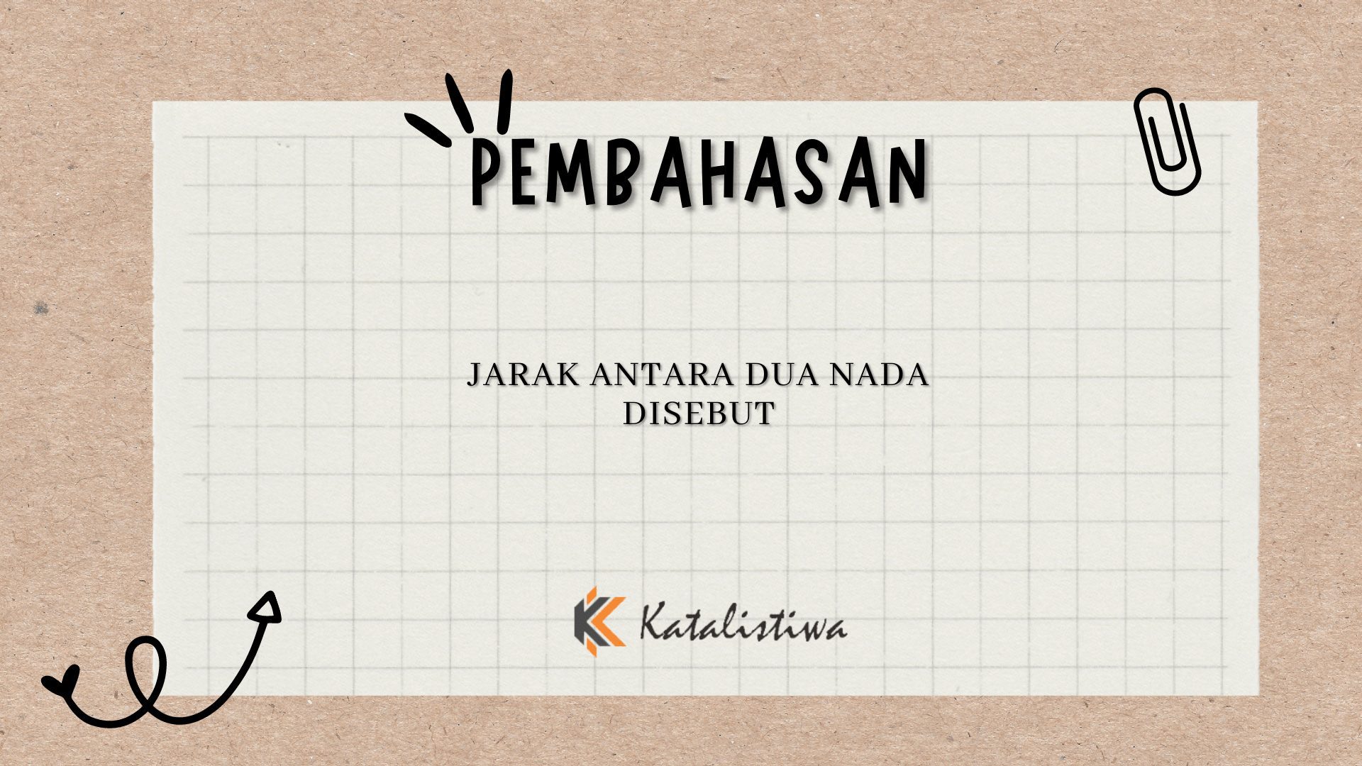 Jarak Antara Dua Nada di Sebut