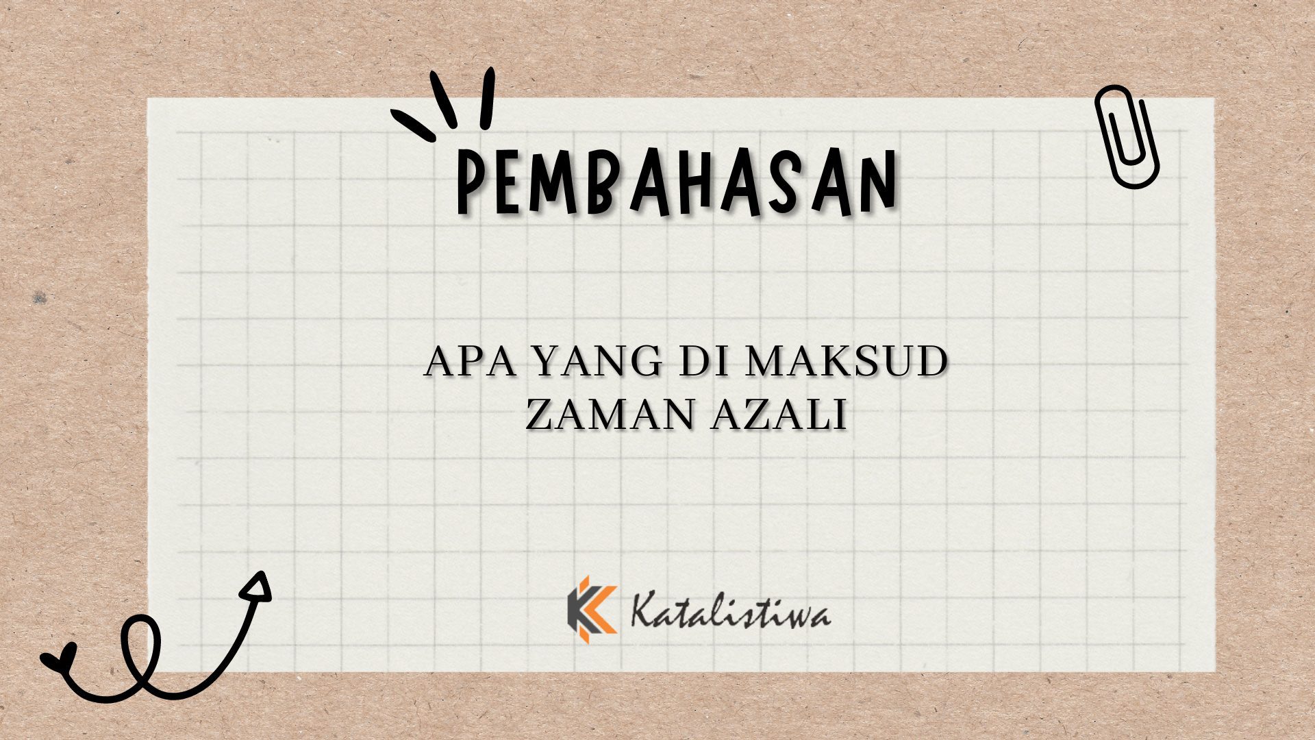 Apa Yang di Maksud Zaman Azali