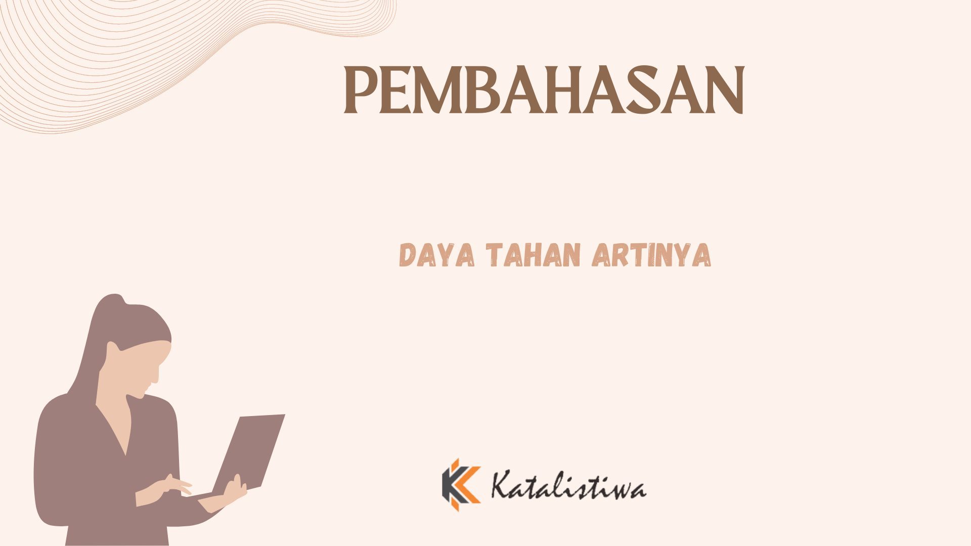 Daya Tahan Artinya