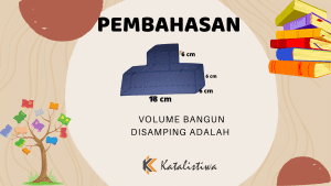 Volume Bangun disamping Adalah 