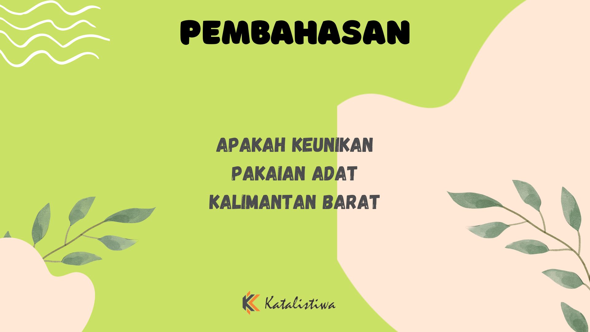 Apakah Keunikan Pakaian Adat Kalimantan Barat