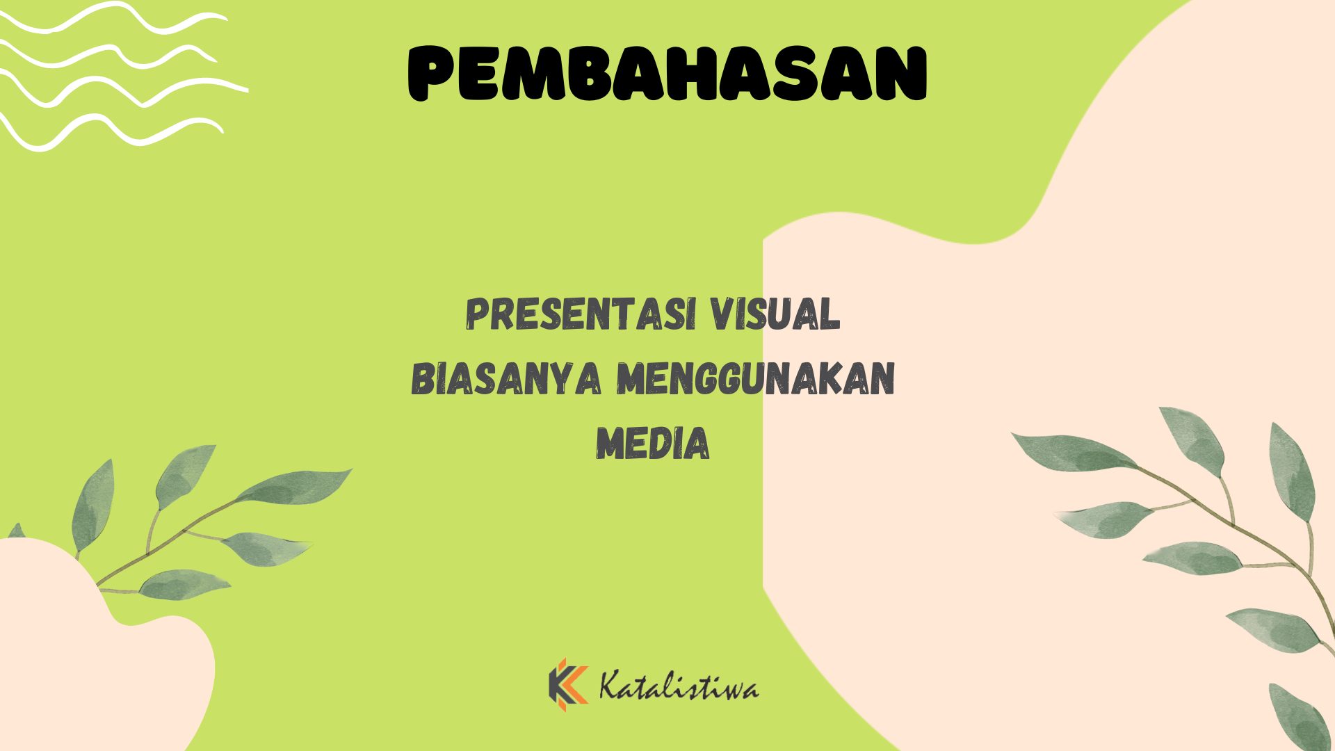 Presentasi Visual Biasanya Menggunakan Media