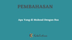 Apa Yang di Maksud Dengan Ras