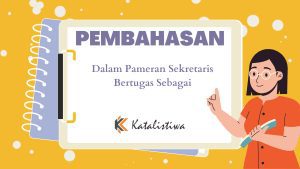Dalam Pameran Sekretaris Bertugas Sebagai