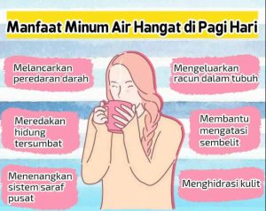 Manfaat Air Putih Hangat Di Pagi Hari