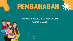 Ringkasan Perjuangan Perlawanan Rakyat Maluku