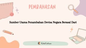 Sumber Utama Penambahan Devisa Negara Berasal Dari