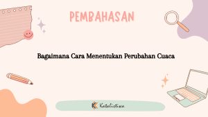 Bagaimana Cara Menentukan Perubahan Cuaca