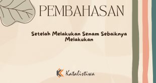 Setelah Melakukan Senam Sebaiknya Melakukan