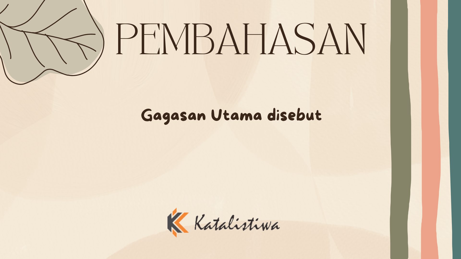Gagasan Utama disebut