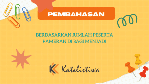 Berdasarkan Jumlah Peserta Pameran di Bagi Menjadi