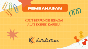 Kulit Berfungsi Sebagai Alat Eksresi Karena