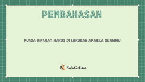 Puasa Kifarat Harus di Lakukan Apabila Suamimu