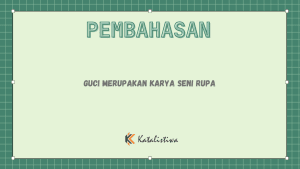 Guci Merupakan Karya Seni Rupa