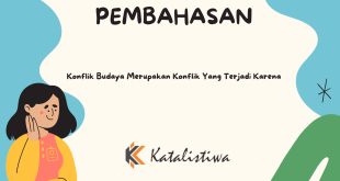 Konflik Budaya Merupakan Konflik Yang Terjadi Karena