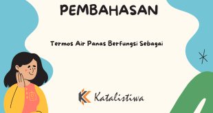 Termos Air Panas Berfungsi Sebagai