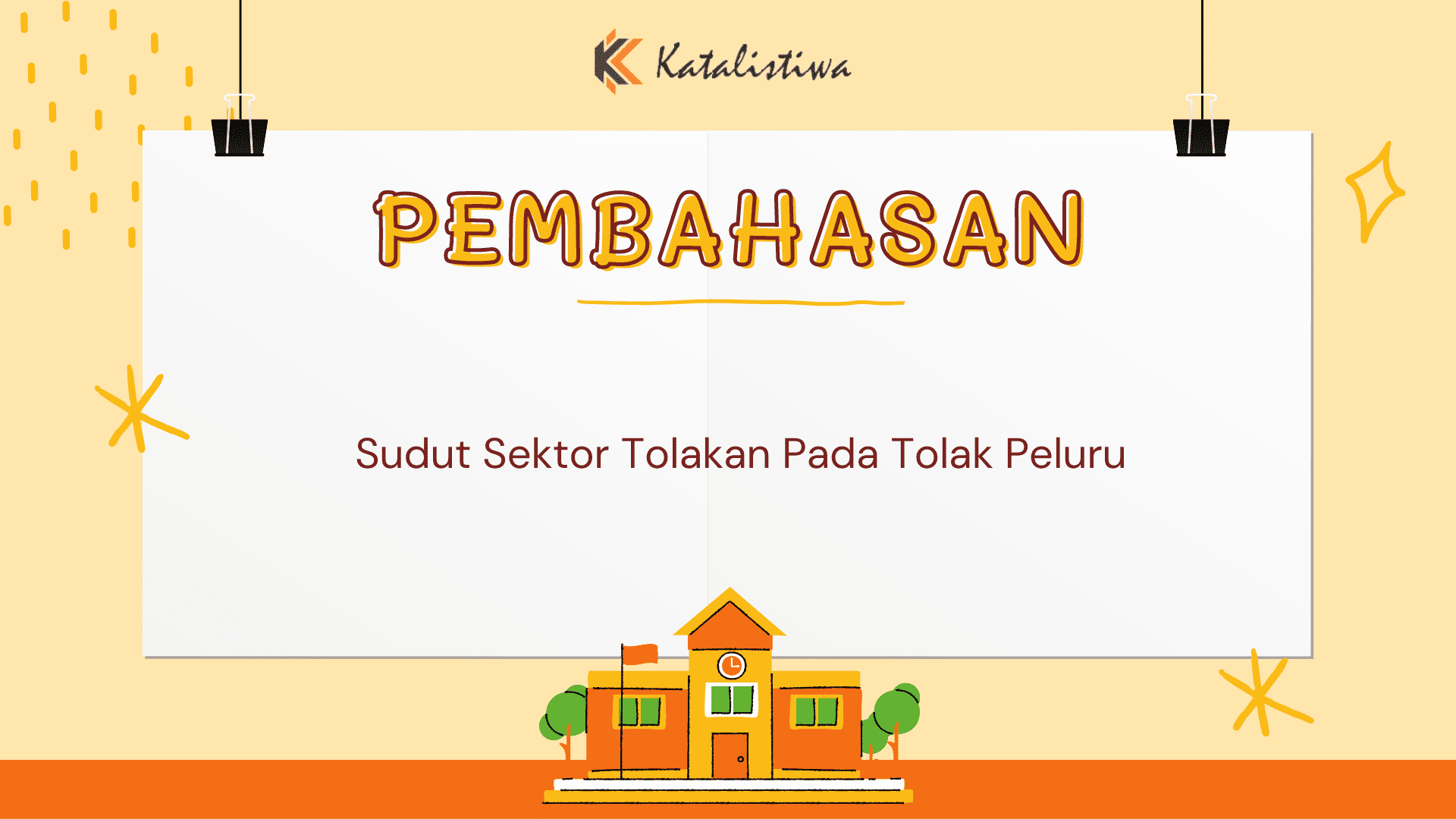 Sudut Sektor Tolakan Pada Tolak Peluru