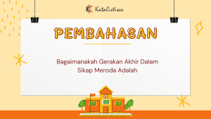 Bagaimanakah Gerakan Akhir Dalam Sikap Meroda Adalah
