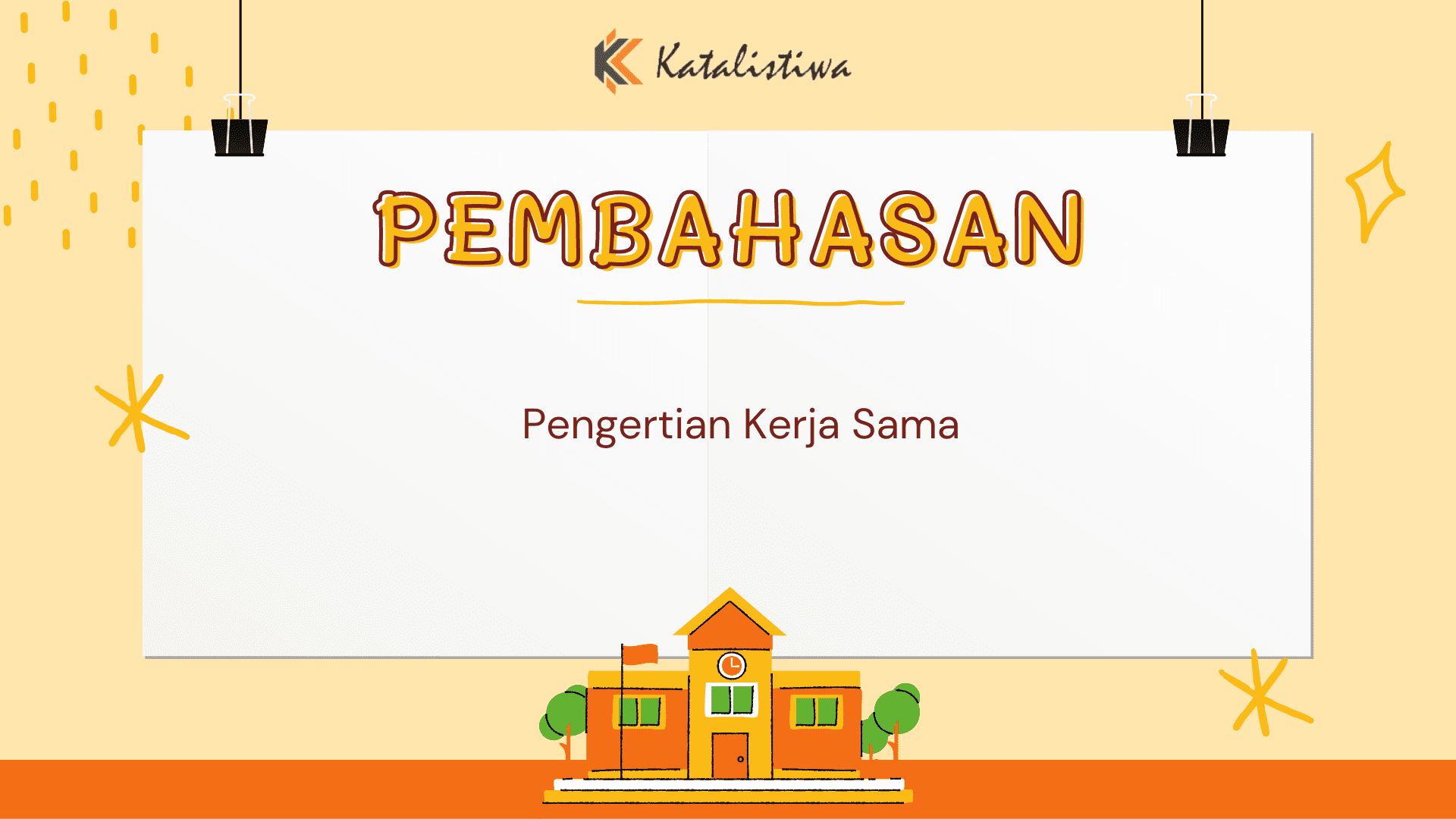 Pengertian Kerja Sama