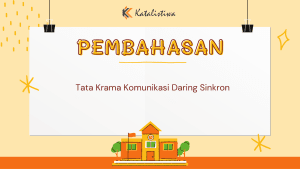 Tata Krama Komunikasi Daring Sinkron