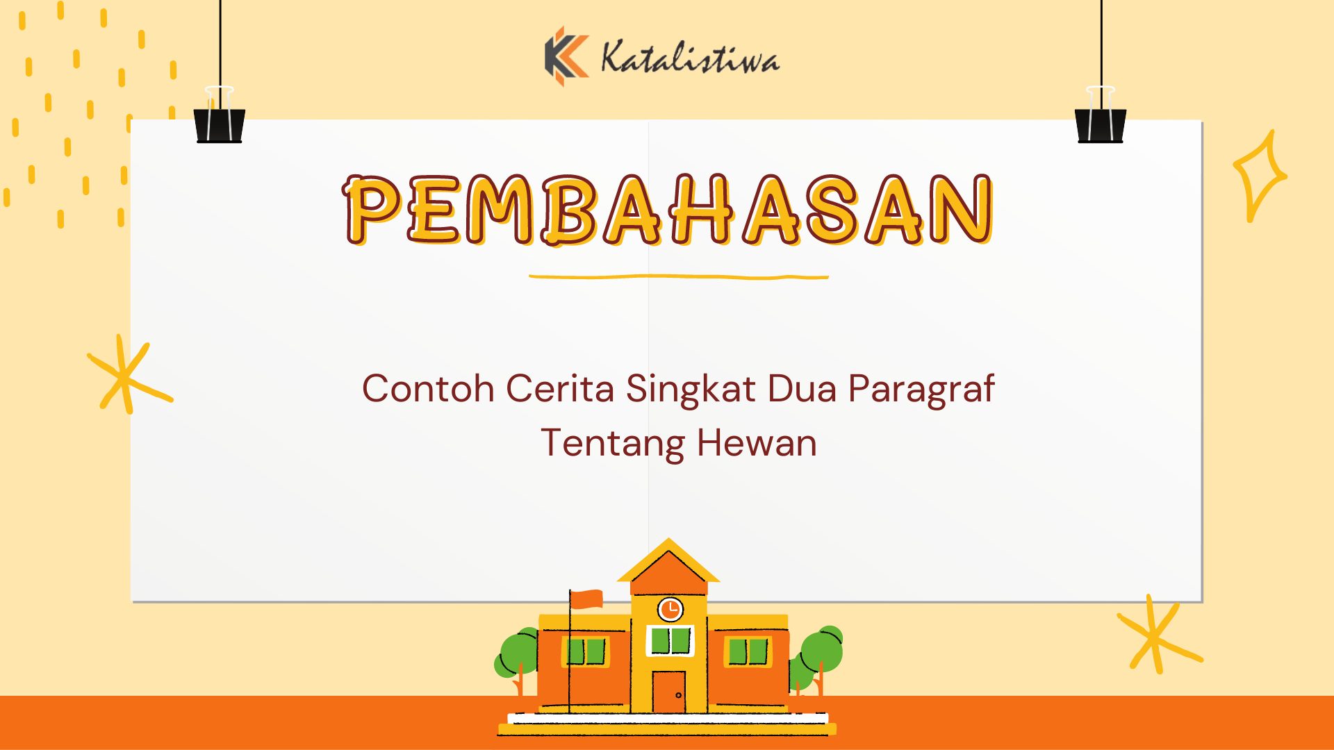 Contoh Cerita Singkat Dua Paragraf Tentang Hewan