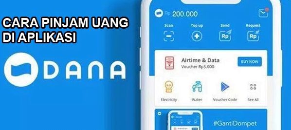 cara pinjam uang di dana