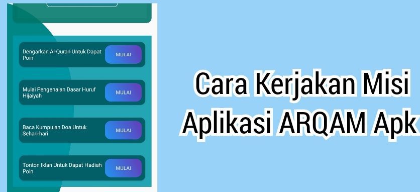 Aplikasi ARQAM Mengaji Dibayar Saldo Dana
