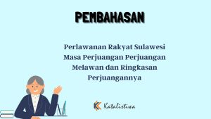 Perlawanan Rakyat Sulawesi Masa Perjuangan Perjuangan Melawan dan Ringkasan Perjuangannya