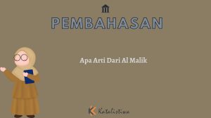 Apa Arti Dari Al Malik 